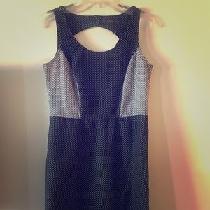 The Limited Peekaboo Back Dress with pockets